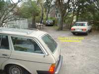 Ockracoke Island Outer Banks North Carolina USA diesel Mercs someone with taste