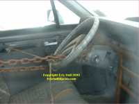 Ockracoke Island Outer Banks North Carolina USA chain tow hitch