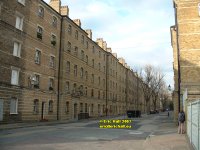 five storey tenement apartment blocks backing onto railway line Peabody Estate Pimlico London England January 2007 copyright free photo royalty free photo