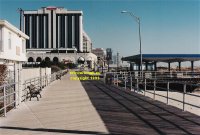 Atlantic City boardwalk New Jersey Hilton Hotel copyright free photo royalty free photo