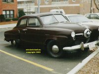 Old studebaker champion Car Long Island New York State copyright free photo royalty free photo