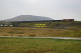 freight train ribblehead viaduct leeds settle carlisle midland railway north yorkshire moors avril april 2007 copyright free photo royalty free photo