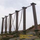 cast iron columns solway viaduct solway junction railway mars march 2008 copyright free photo royalty free photo