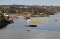 waterside situation Porthaethwy menai bridge strait bangor anglesey ynys mon north wales april 2008 avril copyright free photo royalty free photo