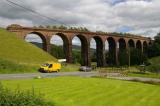 lowgill viaduct midland railway tebay ingleton branch juillet july 2008 copyright free photo royalty free photo