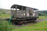 old brake van in Border Counties bay platform riccarton junction roxburgh roxburghshire scottish borders scotland juillet july 2008 copyright free photo royalty free photo