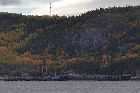 baie st catherine river saguenay ferry st lawrence quebec canada october octobre 2010
