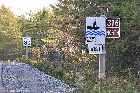 confusing road sign canso nova scotia canada october octobre 2010