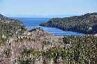 fjord highway 138 st lawrence river north shore quebec canada mai may 2012