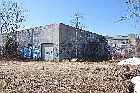ruins derelict industrial plant clarke city gulf st lawrence river north shore quebec canada mai may 2012