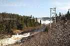hydro electric installation riviere magpie highway 138 route des baleines gulf st lawrence north shore quebec canada mai may 2012