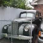 1941 packard henney body hearse trois rivieres province de quebec canada august 2013