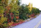 autumn colours phare du pointe des monts lighthouse route jacques cartier highway 138 st lawrence river north shore quebec canada october octobre 2012