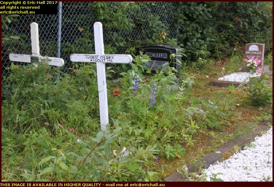 cemetery north west river labrador canada september septembre 2017