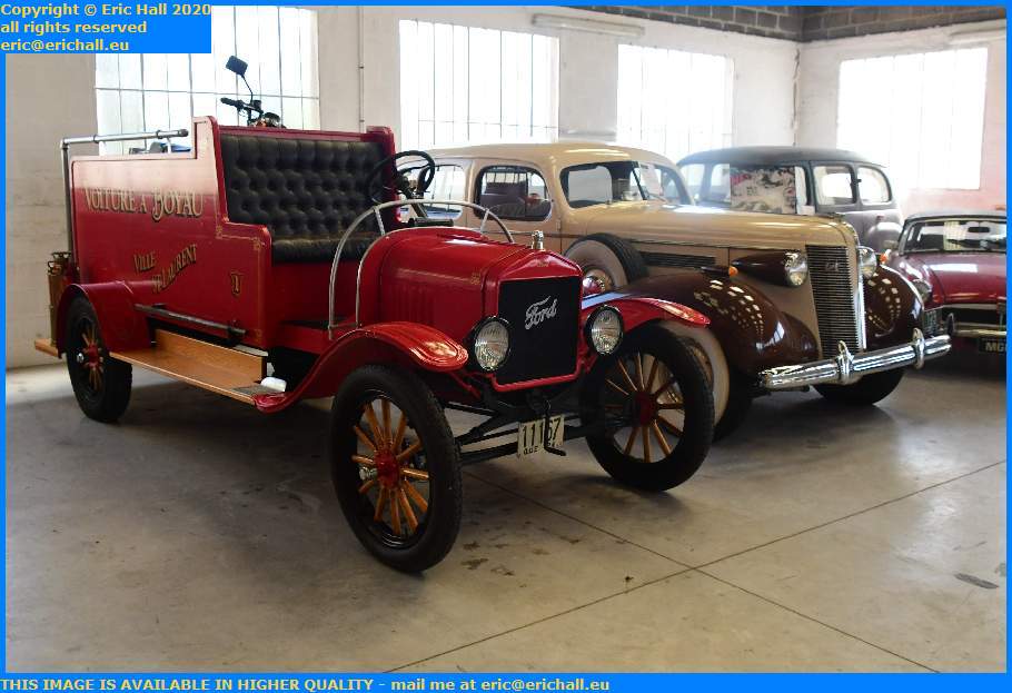 old cars ford modet t fire engine duranville france eric hall