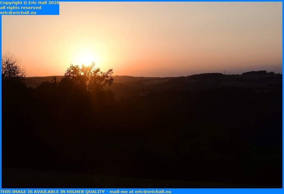 sunset vichier pouzol puy de dome france eric hall