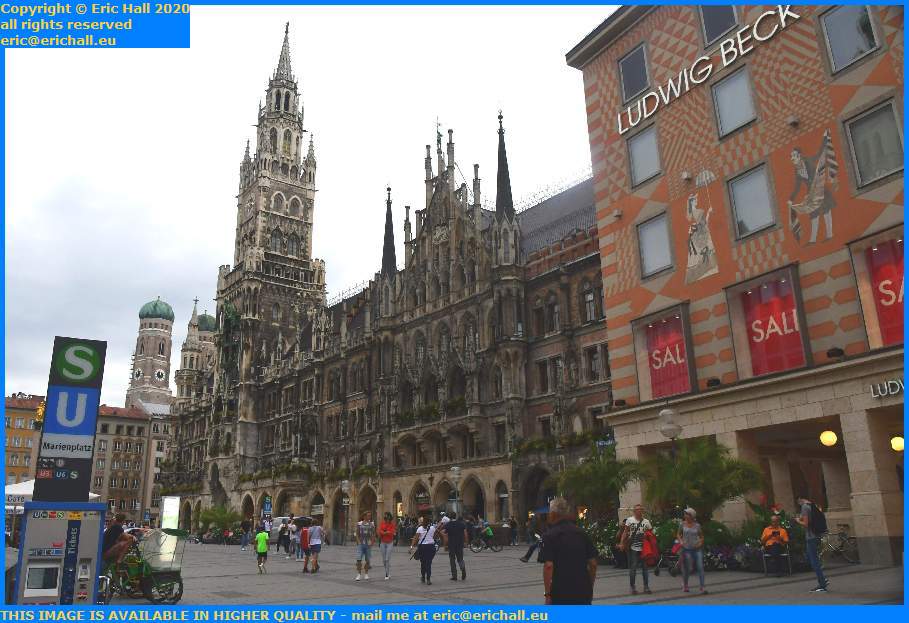 town hall rathaus marienplatz munich bavaria germany eric hall