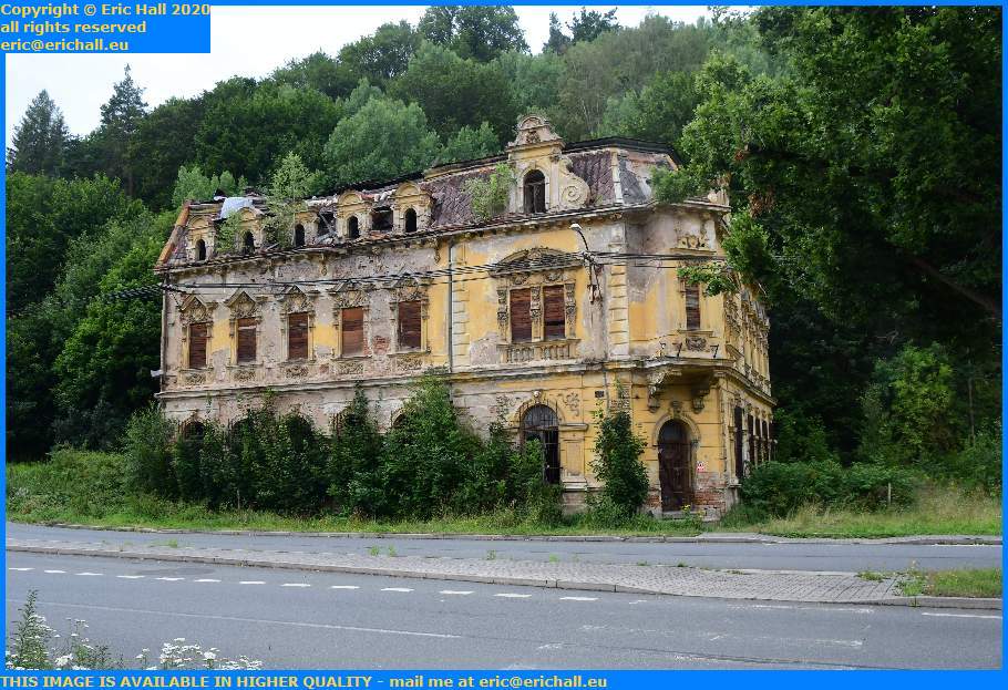 ruined abandoned house hotel central Becov nad Teplou czech republic eric hall