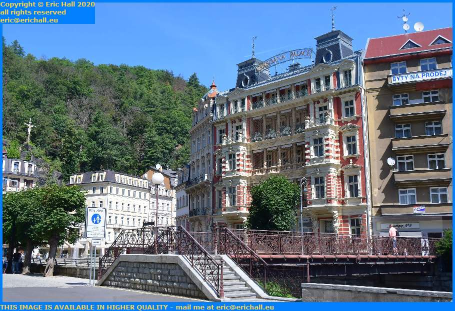 river tepla quisisana palace hotel Marianskolazenska Karlovy Vary Czech republic eric hall