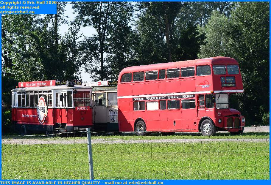 old London Transport Routemaster naderers Au An der Donau austria photo august 2008 eric hall