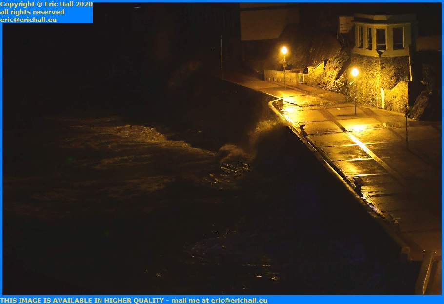 Storm Alex Waves On Plat Gousset Granville Manche Normandy France Eric Hall