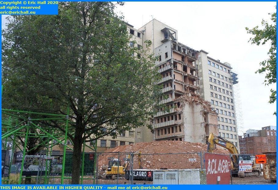 Demolition Sint Peters Hospital Brusselsestraat Leuven Belgium Eric Hall