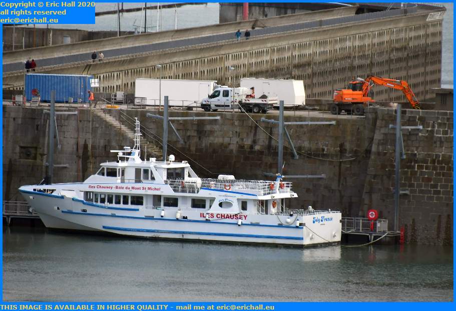 Joly France Ferry terminal Port de Granville Harbour Manche Normandy France Eric Hall