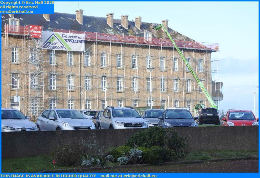 roofing college malraux place d'armes Granville Manche Normandy France Eric Hall