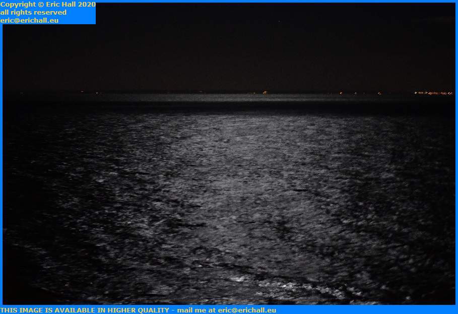 moonlight baie de mont st michel Granville Manche Normandy France Eric Hall