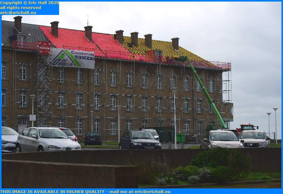 roofing college malraux place d'armes Granville Manche Normandy France Eric Hall