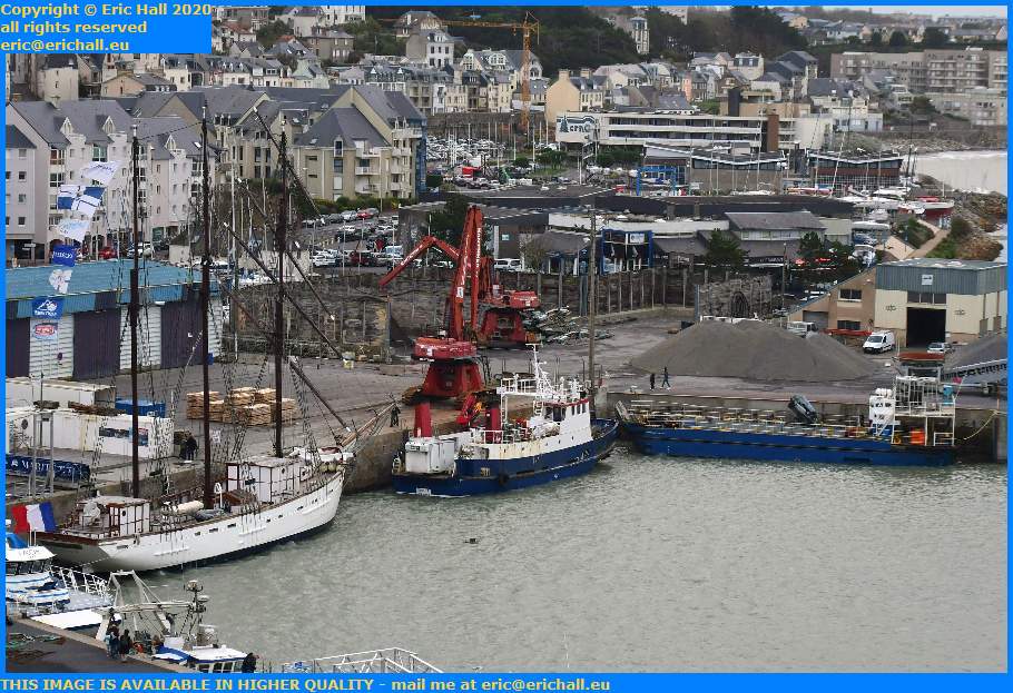 marité thora normandy trader port de Granville harbour Manche Normandy France Eric Hall