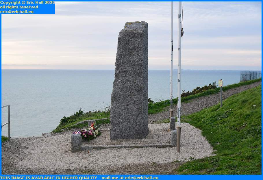seafarers monument pointe du roc Granville Manche Normandy France Eric Hall