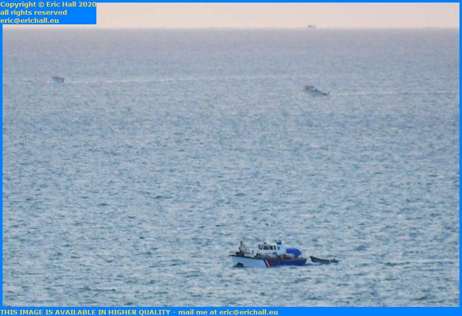 trawlers english channel Granville Manche Normandy France Eric Hall