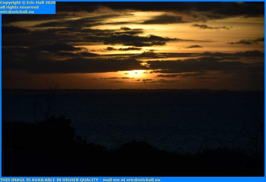 sunset baie de mont st michel brittany coast Granville Manche Normandy France Eric Hall