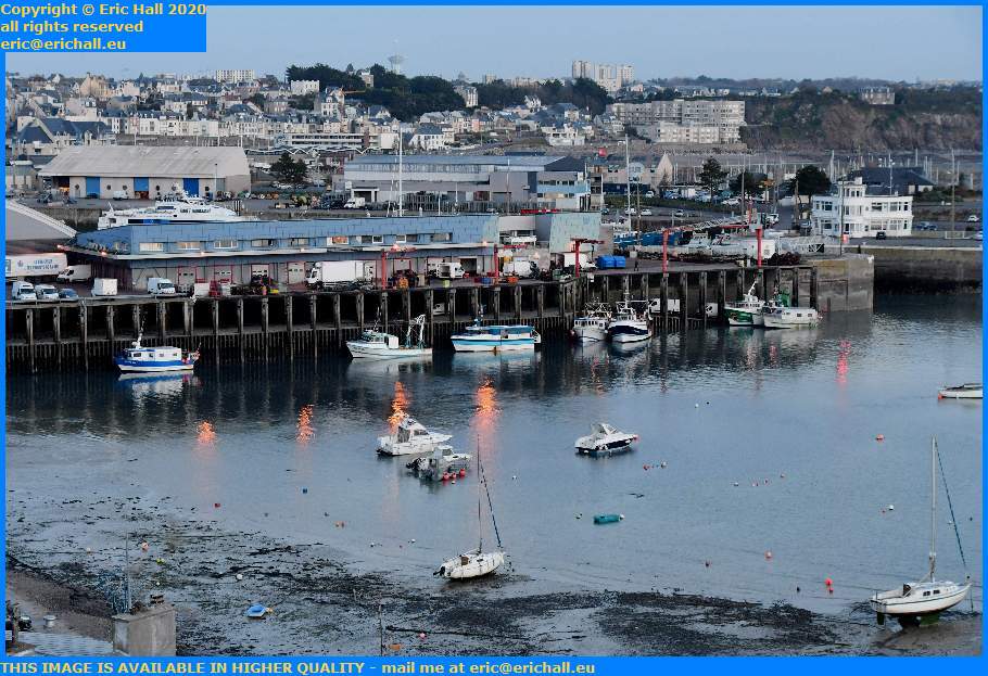 fishing boats port de Granville harbour Manche Normandy France Eric Hall