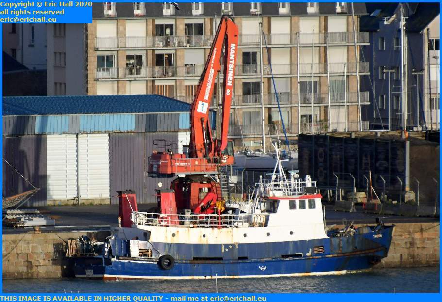 thora port de Granville harbour Manche Normandy France Eric Hall