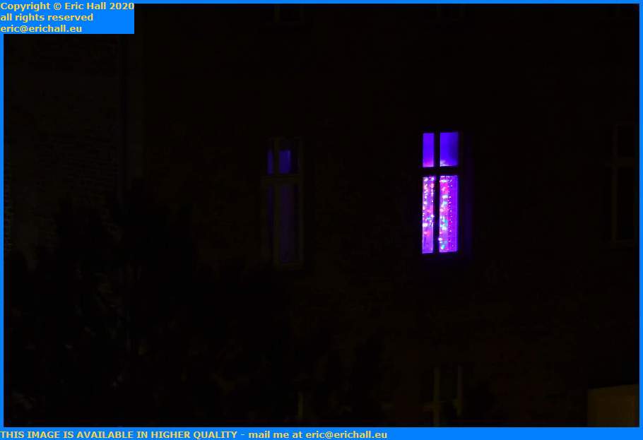 christmas lights place d'armes Granville Manche Normandy France Eric Hall