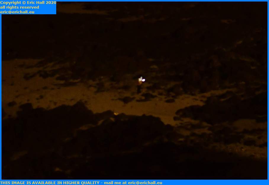 light on beach rue du nord Granville Manche Normandy France Eric Hall