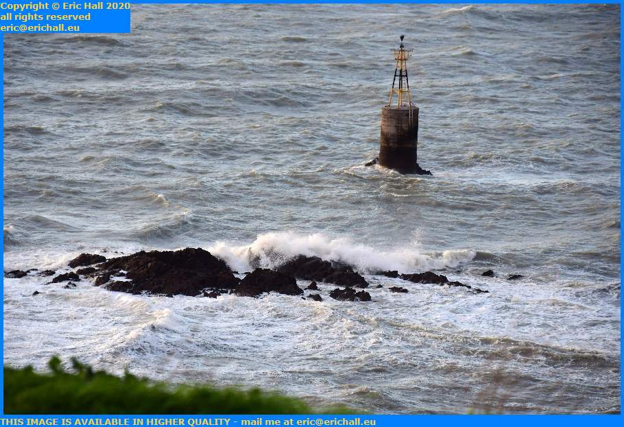 storm high winds pointe du roc Granville Manche Normandy France Eric Hall