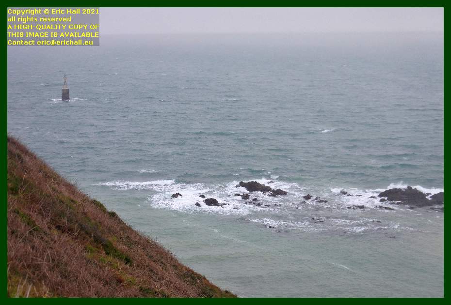 fog in english channel Granville Manche Normandy France Eric Hall