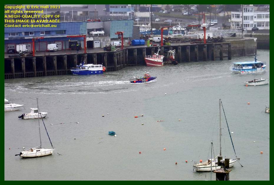 joker fishing boat port de Granville harbour Manche Normandy France Eric Hall