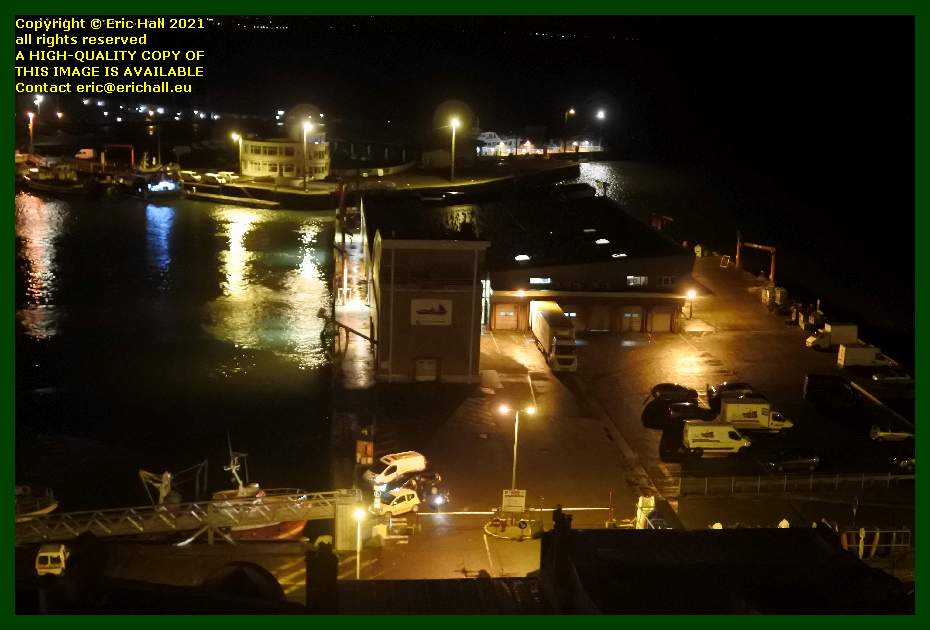 fish processing plant port de Granville harbour Manche Normandy France Eric Hall