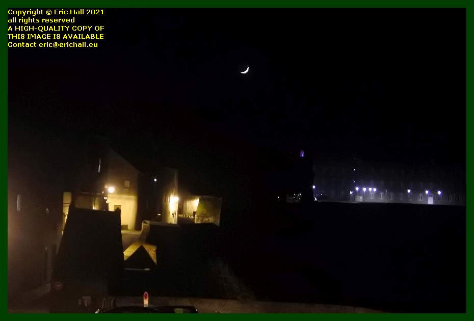 crescent moon rue du nord Granville Manche Normandy France Eric Hall