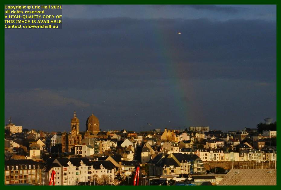 rainbow Granville Manche Normandy France Eric Hall