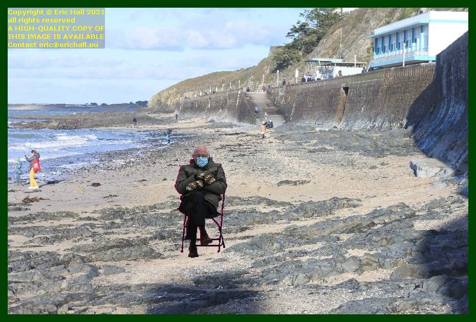 bernie sanders beach plat gousset Granville Manche Normandy France Eric Hall