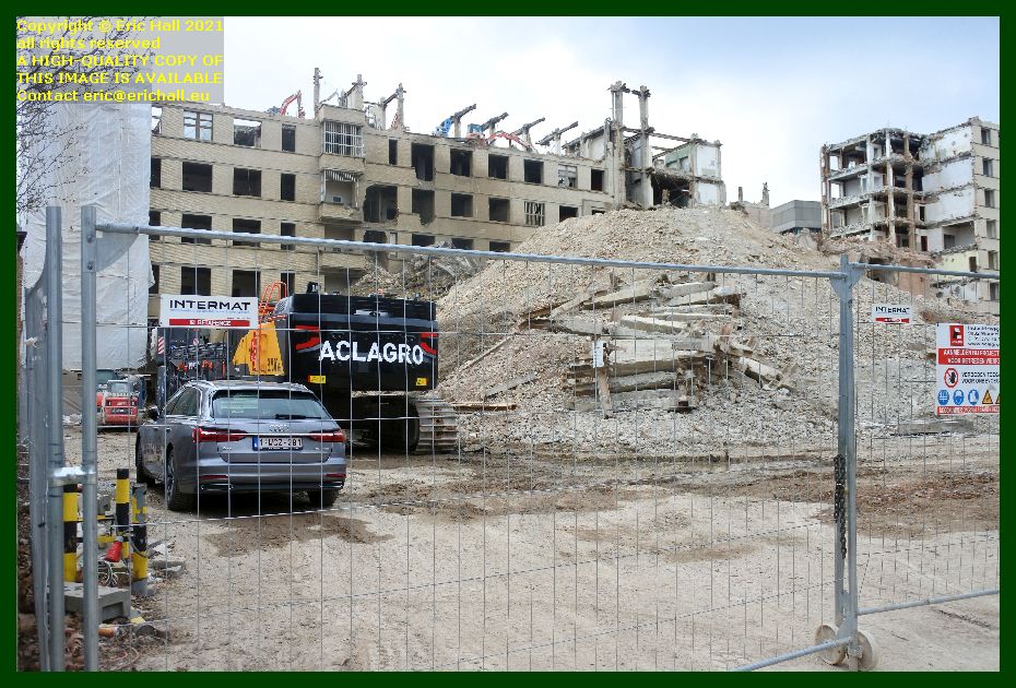 demolition st pieters hospital brusselsestraat leuven belgium Eric Hall