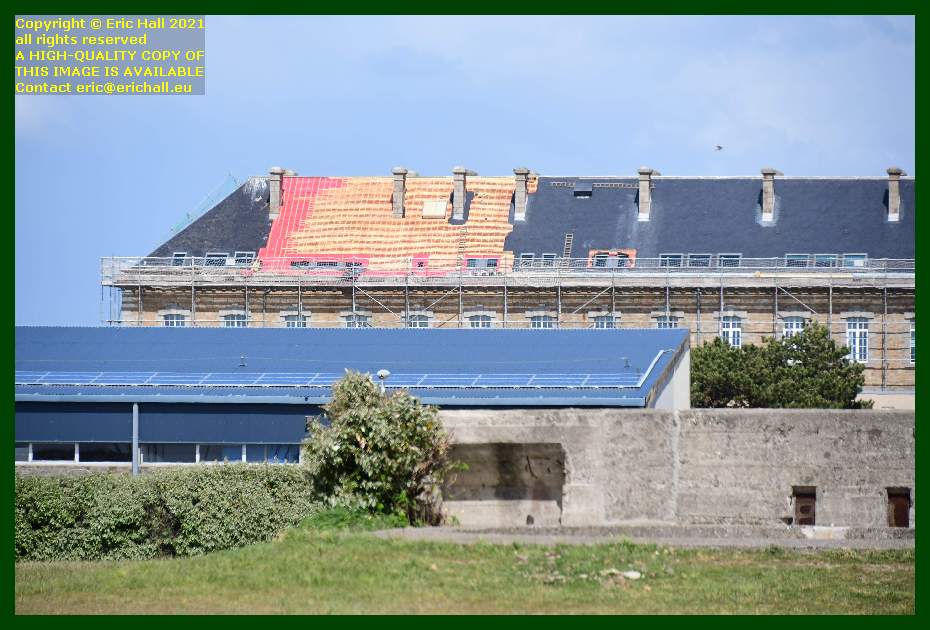 roofing college malraux place d'armes Granville Manche Normandy France Eric Hall
