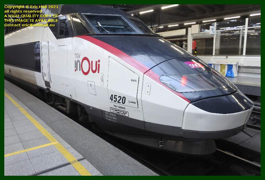 TGV Réseau 38000 tri-volt 4520 PBA gare du midi brussels belgium photo Eric Hall June 2021