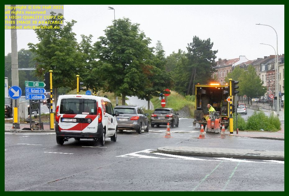 road works naamsevest Leuven Belgium Eric Hall
