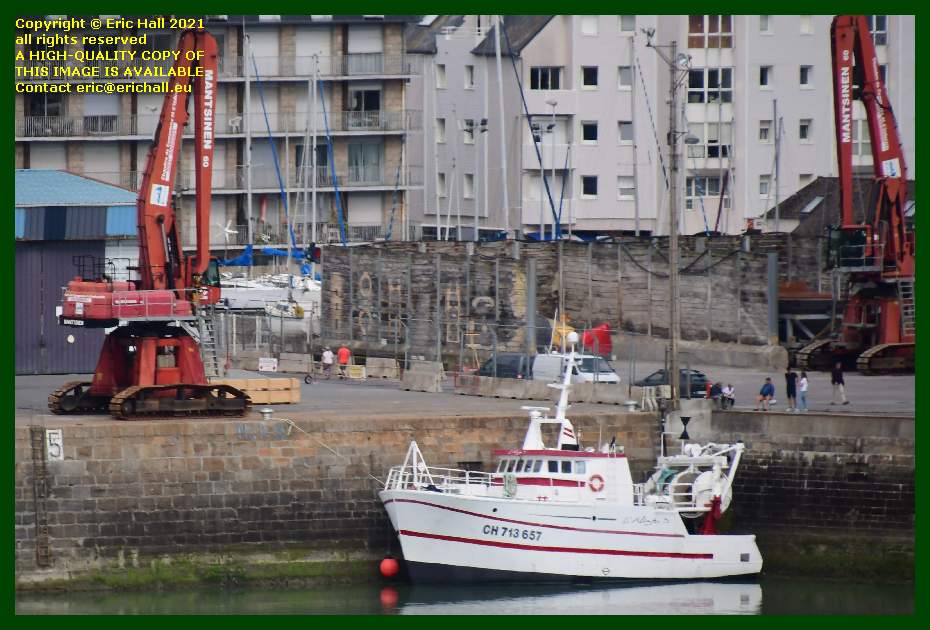 l'alize 3 port de Granville harbour Manche Normandy france photo Eric Hall august 2021